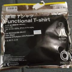 コンビニエンスウェア 機能Tシャツ ブラック M