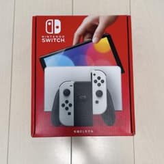 【ガネゴン様専用】NintendoSwitch　有機EL　本体　ホワイトのサムネイル