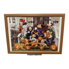 Brand new B4 size framed poster featuring Mickey and Minnie Mouse, a fine art piece from Disney.