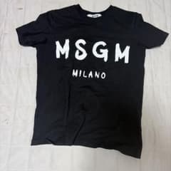 MSGM ロゴプリント Tシャツ ブラック XSのサムネイル