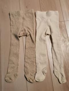 H&M　ベビー用タイツ（2足セット）のサムネイル