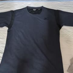 MIZUNO ミズノ 長袖 Tシャツ ネイビーのサムネイル