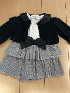 女の子 フォーマル ロンパース 70  靴13cmのサムネイル