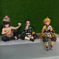 鬼滅の刃　プレミアムちょこのせフィギュア　全種セット（14種、おまけ4種）