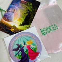 영화 WICKED 위키드 캔 배지 참신 한큐 우메다 사용한 무비치케
