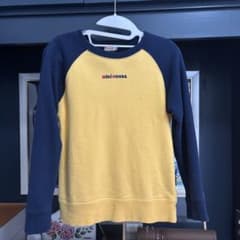 MIKI HOUSE イエロー トレーナー 110cm MIKI HOUSE トレーナー イエロー ネイビー - メルカリ