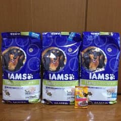 かしゅさま専用 アイムス 老犬用ドックフード5キロ2袋＋おまけのサムネイル