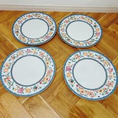  ウェッジウッド 27cm HUNTINGDON 4枚セット黒壺 WEDGWOOD ウェッジウッド 27cm HUNTINGDON 4枚セット黒壺 - メルカリ