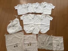 BONPOINT ボンポワンウィークリーロンパース7枚セット - メルカリ