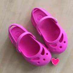 最終値下げ！クロックス ピンク 子ども c7のサムネイル