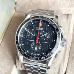 稼動品 VICTORINOX クロノグラフ 100m 330ft 腕時計 - メルカリ