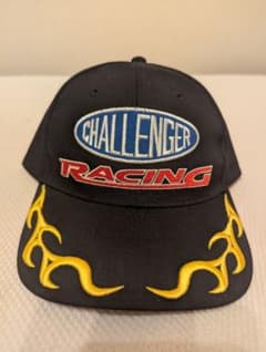 CHALLENGER レーシングキャップ ブラック フリーサイズお値下げ可