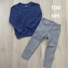 長袖カットソー レギンス 100cm set売りのサムネイル
