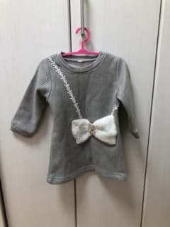 【値下げ‼︎】【90cm】女の子　トップス　冬のサムネイル