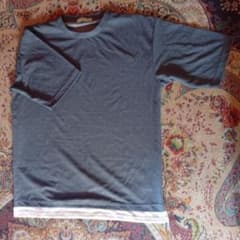 メンズ Tシャツ Lサイズ グレー　 最終価格のサムネイル