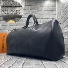 ルイヴィトン ボストンバッグ エピ キーポル50 ノワール レザー