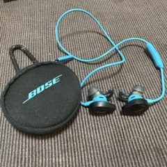 BOSE ワイヤレスイヤホン 青のサムネイル