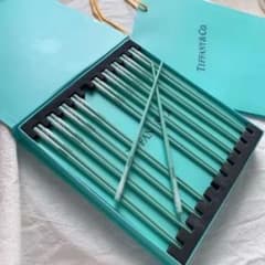 ♡*♡様 【新品・未使用】Tiffany & Co. ロゴ入り箸 10本セット ♡*♡様 【新品・未使用】Tiffany & Co. ロゴ入り箸 10本セット