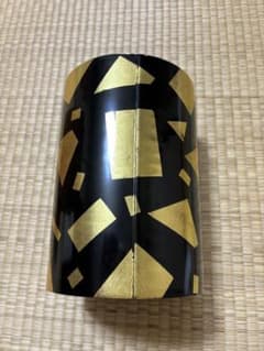 漆器 葉蓋水指 金箔散らし 茶道具 漆器 葉蓋水指 金箔散らし 茶道具 - メルカリ