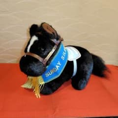 サンデーサイレンス号ぬいぐるみ サンプル品 AVANTI 競馬 - メルカリ