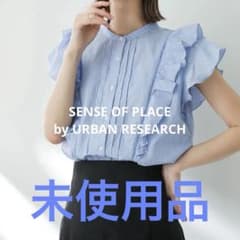 SENSE OF PLACE by URBAN RESEARCH フリルブラウスのサムネイル