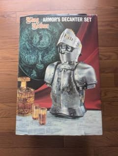 激レア！入手困難✨ King Arthur アーマー型 デキャンタセット 完品
