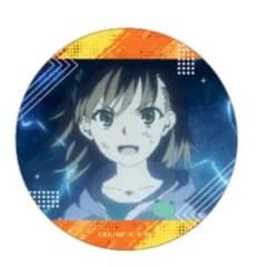 ❤御坂美琴❤とある科学の超電磁砲T　ホログラム缶バッジ