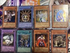 遊戯王OCG ホルスの黒炎竜LV8 他 旧アルティメットレア8枚セットのサムネイル