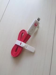 【非売品】JAL USB充電ケーブル（USB Type-C/Lightning)のサムネイル