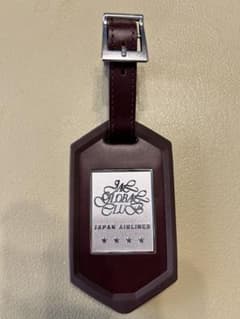非売品/廃盤新品未使用 JAL JGC 搭乗記念ネームタグ　亀タグ(茶亀)四つ星 非売品/廃盤新品未使用 JAL JGC 搭乗記念ネームタグ 亀タグ(茶亀