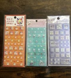 サンリオタイルシール　クロミ、キティ、ウサハナのサムネイル