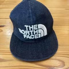 美品⭐︎THE NORTH FACE キッズ メッシュキャップ デニムのサムネイル
