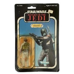 オールドケナー　ボバ・フェット　ジェダイの復讐　77 back ROTJ UNP オールドケナー ボバ・フェット ジェダイの復讐 77 back ROTJ UNP