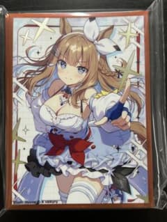 α1 ウマ娘 ピース&ピース&水着 アーモンドアイ スリーブ&プレイマット α1 ウマ娘 ピース&ピース&水着 アーモンドアイ スリーブ&プレイマット