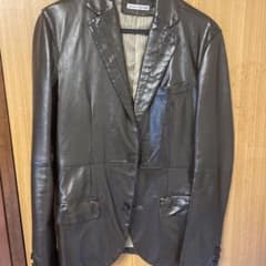 本革　レザージャケットのサムネイル