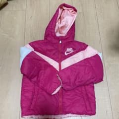 NIKE キッズ 中綿ジャケット ピンク 120cmのサムネイル