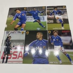 カルビー サッカー日本代表カード 6枚セット 2006のサムネイル