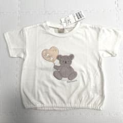 【新品タグ付き】プティマイン　petit main くま　Tシャツ　100のサムネイル