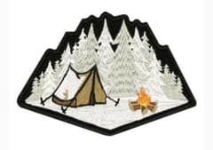 SNOWキャンプ【PDW】限定ワッペン　ミリタリー　緻密刺繍のサムネイル