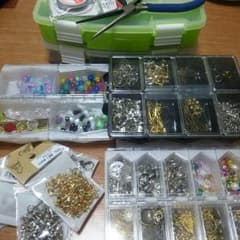 アクセサリー　ハンドメイド　スタート？セット+スウェード調紐セットのサムネイル