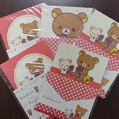 リラックマ　ミニレターセットのサムネイル