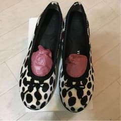 新品☆リゲッタ ダルメシアンリボンパンプスのサムネイル