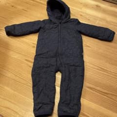 【あいさん専用】babygap カバーオール　裏フリース　ネイビーのサムネイル