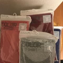 カラーTシャツ　ユニクロ　UNIQLO Lサイズのサムネイル