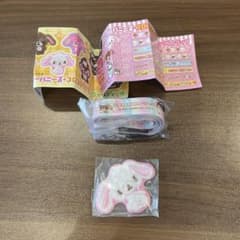 シュガーバニーズ はま寿司 ネックストラップ ワッペンシール