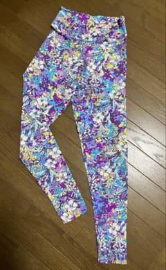 Linda Works ヨガパンツ サイズM花柄 ハイウエスト - メルカリ