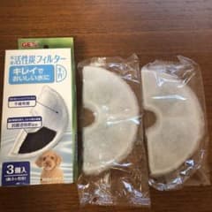 GEX　ピュアクリスタル抗菌活性炭フィルター3P1箱+2Pのサムネイル