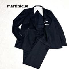 美品】martinique スーツ セットアップ ダブルブレスト ウール100