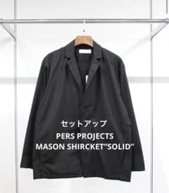 PERS PROJECTS MASON SHIRCKET セットアップ PERS PROJECTS MASON SHIRCKET セットアップ - メルカリ