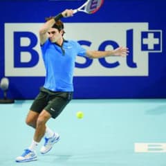 NIKE ナイキ テニス ポロシャツ ブルー XS フェデラー - メルカリ